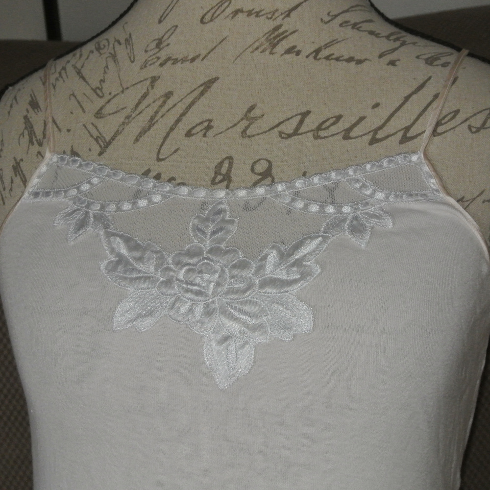 Vintage Cotton Victoria's Secret Camisole Cream M